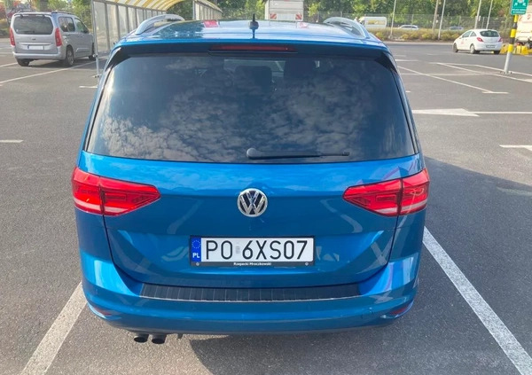 Volkswagen Touran cena 95750 przebieg: 59150, rok produkcji 2018 z Poznań małe 742